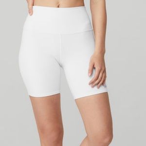 Alo yoga high waist biker shorts 7”